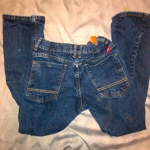 Wrangler jeans with adjustable waist